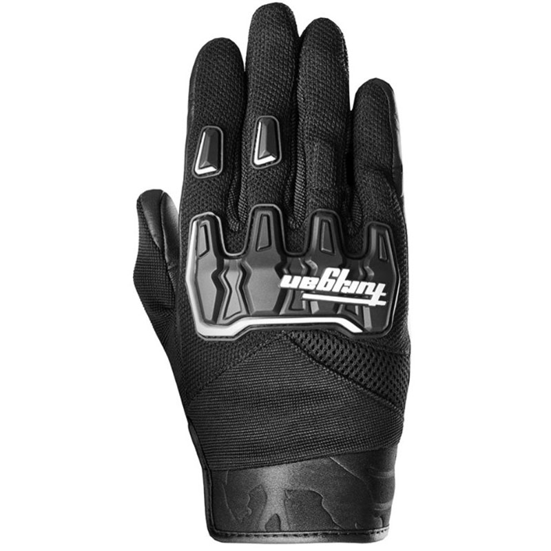 Guantes de moto Furygan Shade negro-blanco