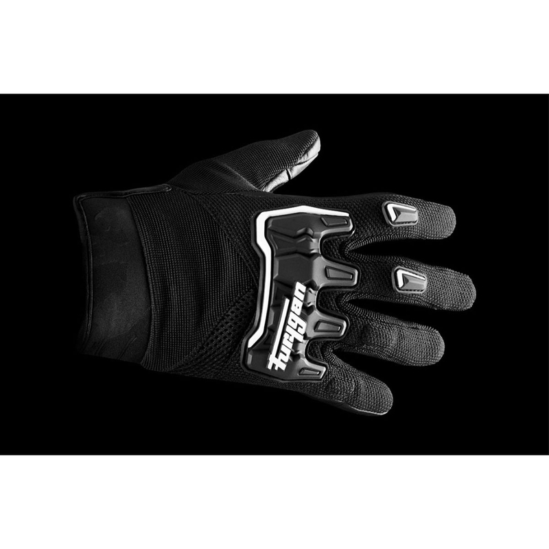 Guantes de moto Furygan Shade negro-blanco