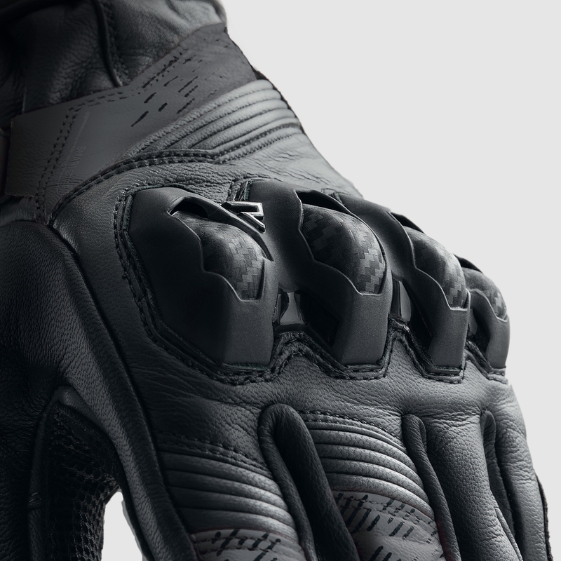 Guantes de moto Rebelhorn Viper negros