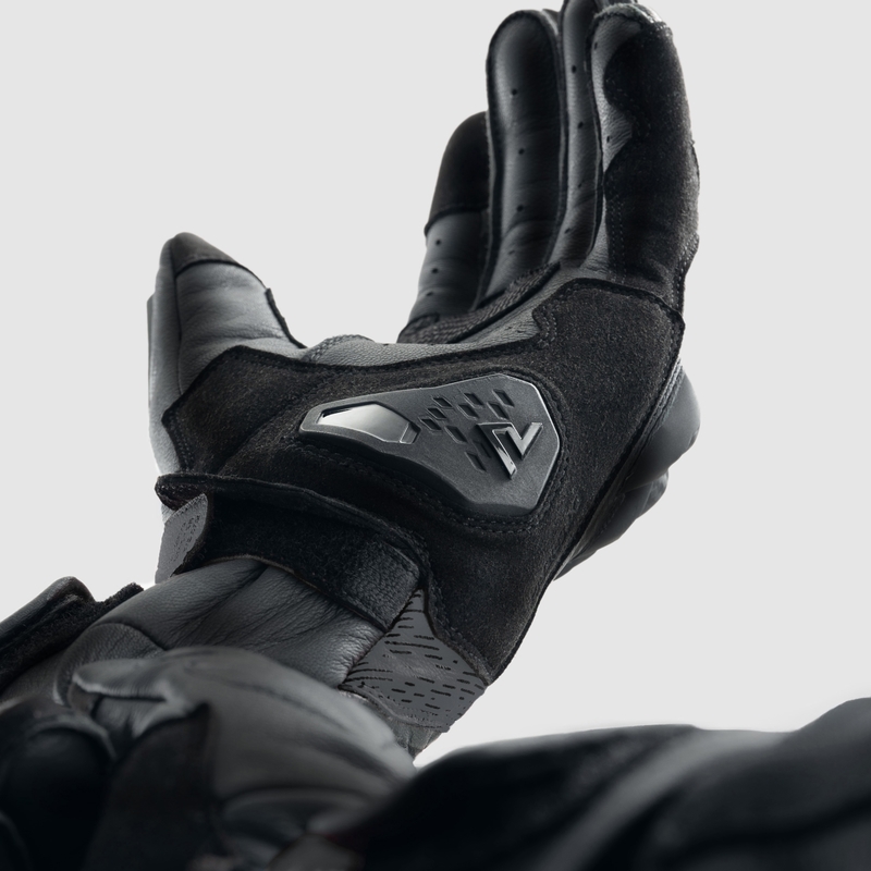 Guantes de moto Rebelhorn Viper negros