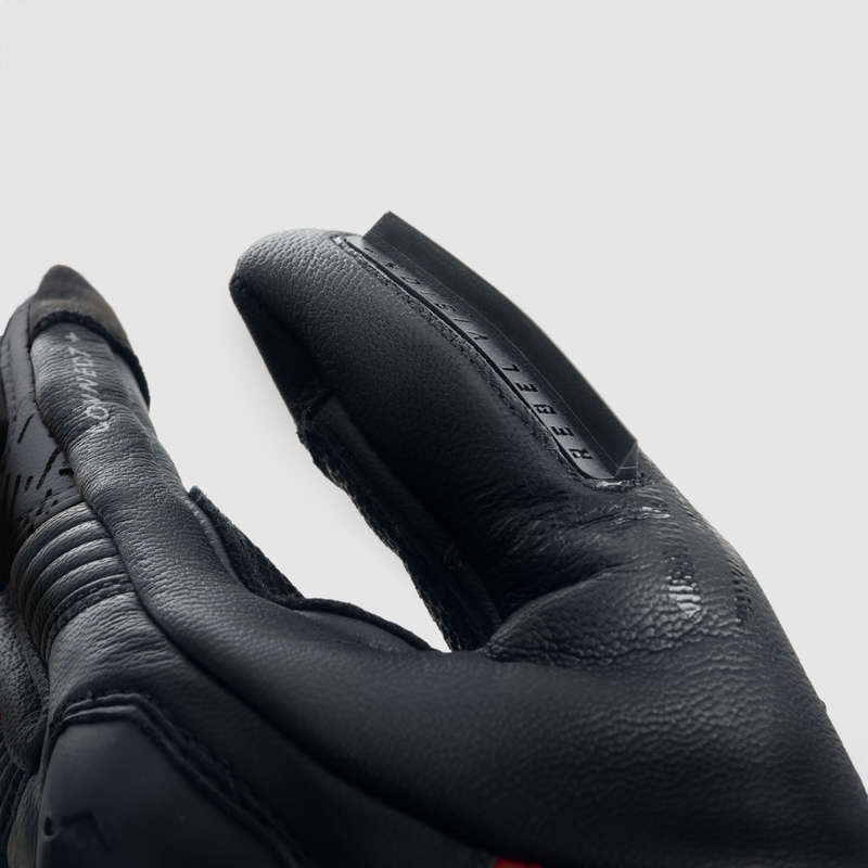 Guantes de moto Rebelhorn Viper negros