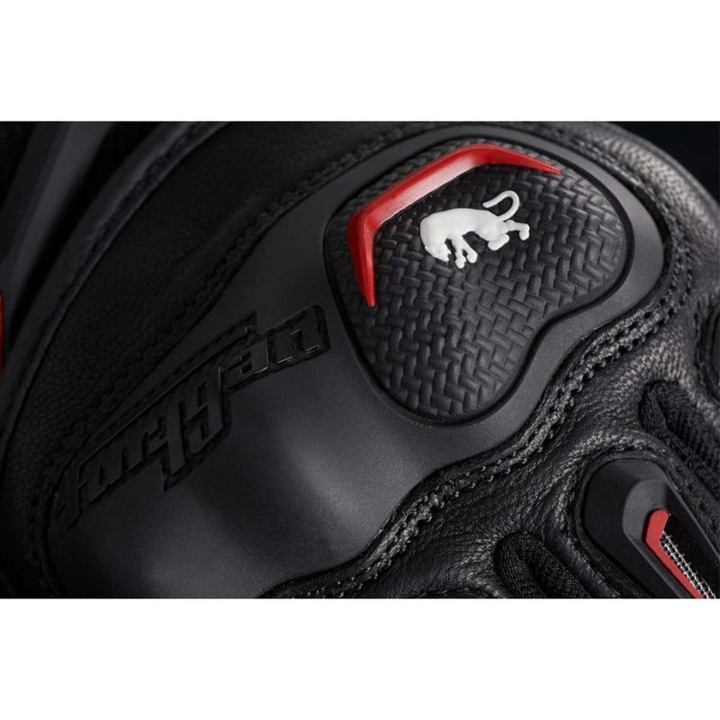 Guantes de moto Furygan Volt negro-rojo liquidación