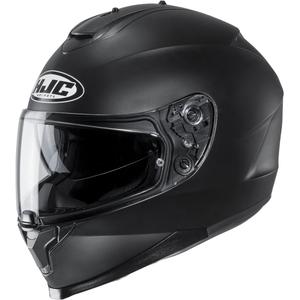 Casco integral para motocicleta HJC C70N Solid Semi plano negro