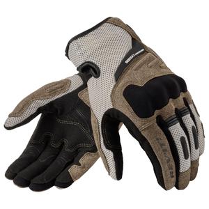 Guantes de moto para mujer Revit Cavern color arena y negro