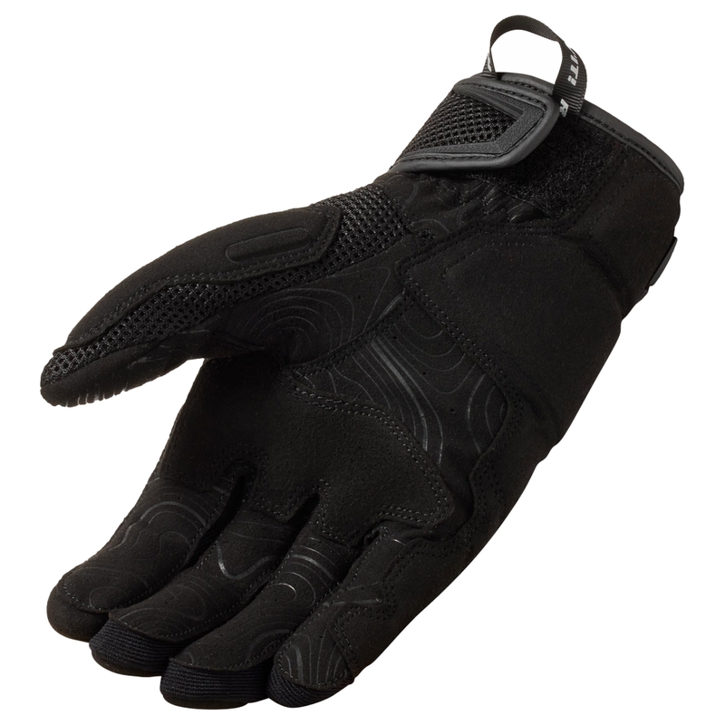 Guantes de moto Revit Cavern para mujer, color negro