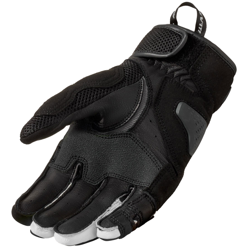Guantes de moto Revit Blaze negro-blanco