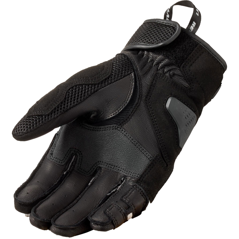 Guantes de moto Revit Blaze gris-blanco