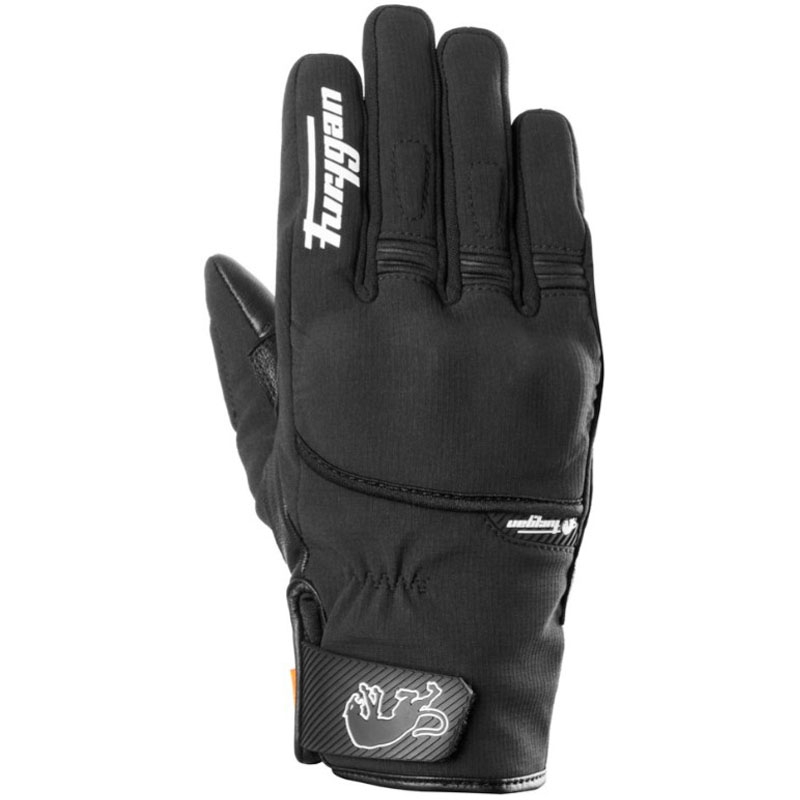 Guantes de moto Furygan Jet All Season D3O® Evo, color negro y blanco