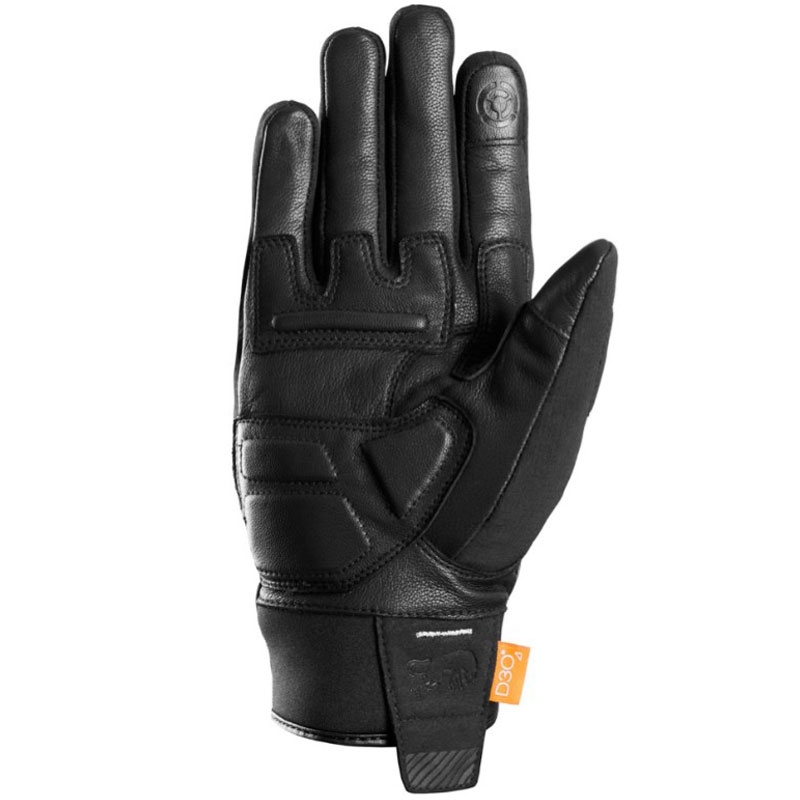 Guantes de moto Furygan Jet All Season D3O® Evo, color negro y blanco