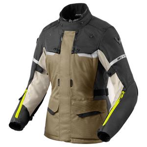 Chaqueta de moto para mujer Revit Outback 4 H2O verde-antracita