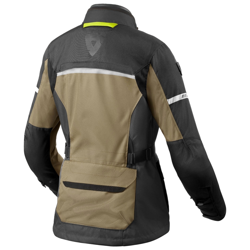 Chaqueta de moto para mujer Revit Outback 4 H2O verde-antracita
