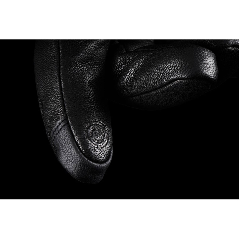 Guantes de moto Furygan Land DK D3O® Thindown® negros