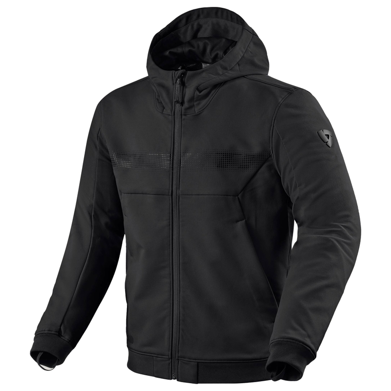 Chaqueta de moto Revit Parabolica 2 negra