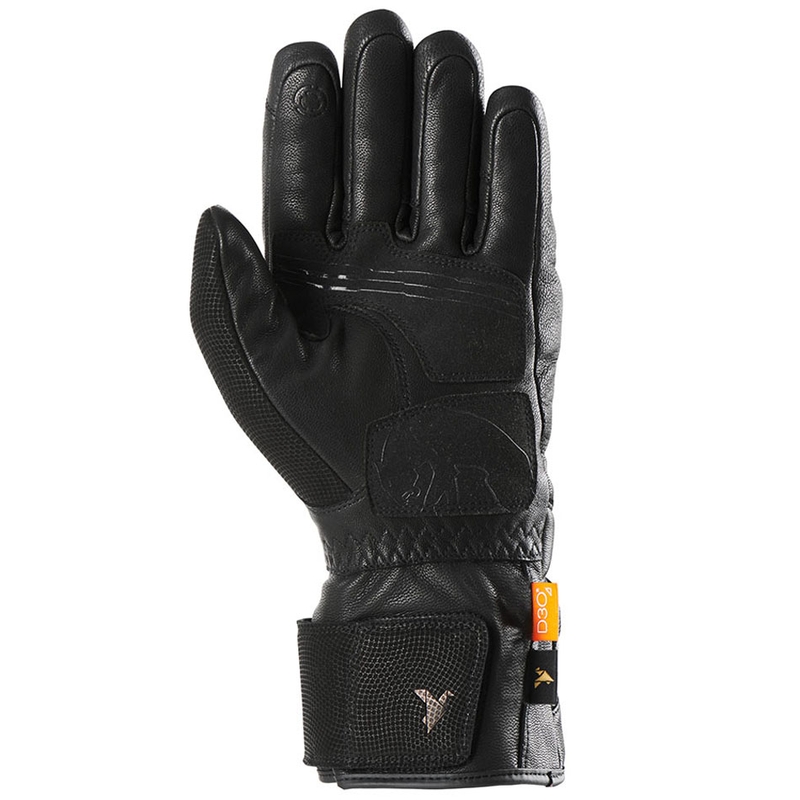 Guantes de moto Furygan Land Ultra DK D3O® Thindown® negros