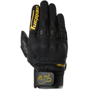 Guantes de moto para mujer Furygan Jet Lady D3O® Evo negro-dorado