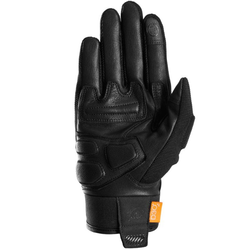 Guantes de moto para mujer Furygan Jet Lady D3O® Evo negro-dorado
