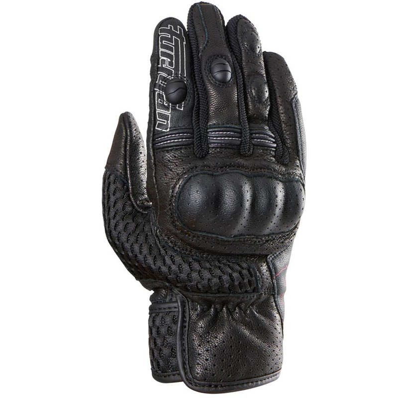 Guantes de moto para mujer Furygan TD Air Lady negro-blanco