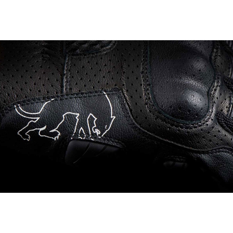 Guantes de moto para mujer Furygan TD Air Lady negro-blanco