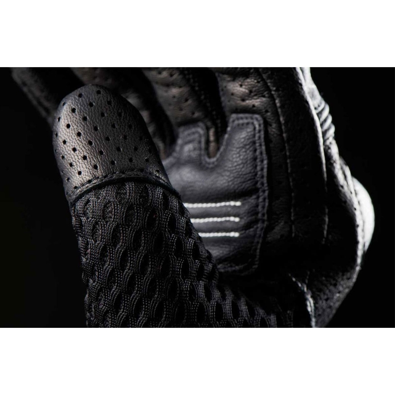 Guantes de moto para mujer Furygan TD Air Lady negro-blanco