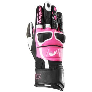 Guantes de moto para mujer Furygan Styg 15 Lady negro-rosa
