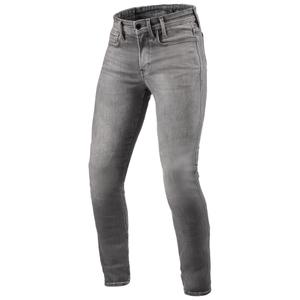 Vaqueros ajustados para motociclista Revit Piston 3 en gris lavado