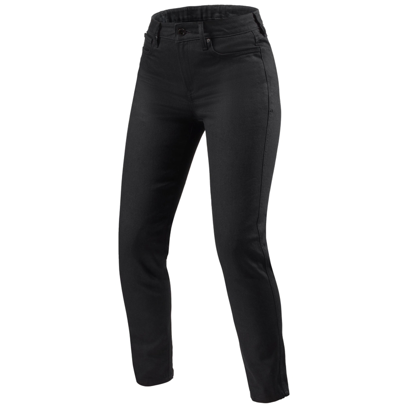 Vaqueros de moto ajustados para mujer Marzia de Revit en color negro