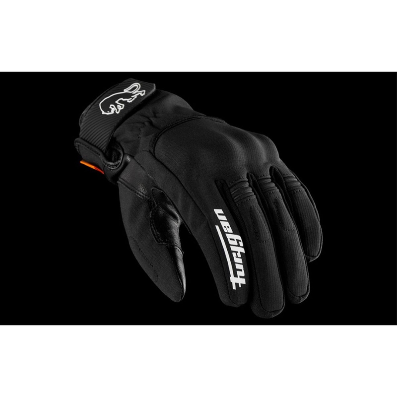 Guantes de moto para mujer Furygan Jet Lady All Season D3O® Evo negro-blanco