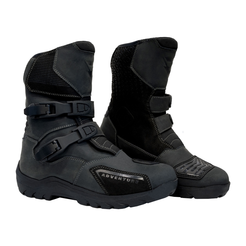 Botas de moto Street Racer Adventure Low WP negro - II. calidad
