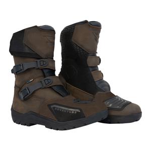 Botas de moto Street Racer Adventure Low WP marrón - II. calidad