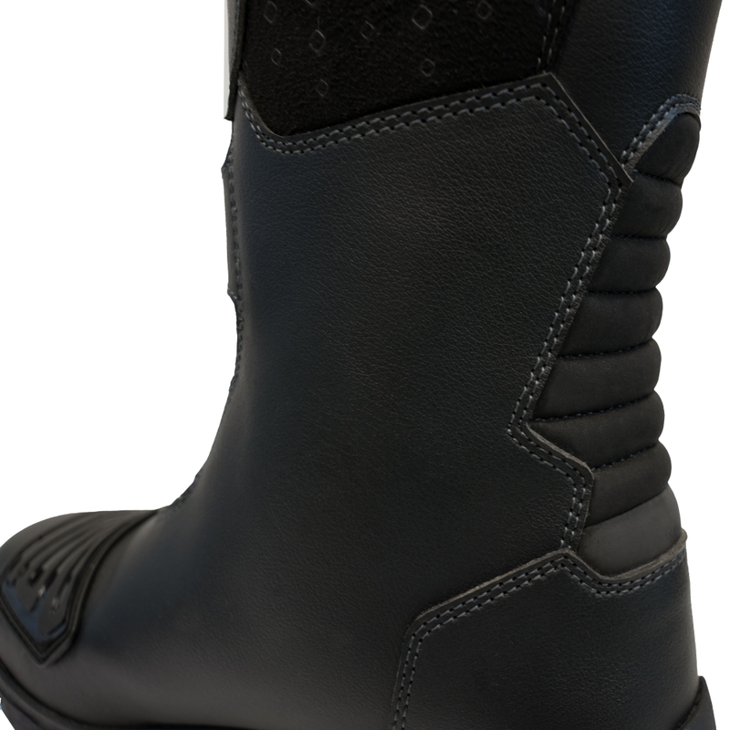 Botas de moto Street Racer Adventure Low WP marrón - II. calidad