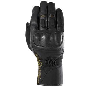 Guantes de moto para mujer Furygan Oslo D3O® PrimaLoft® Lady, color negro y dorado