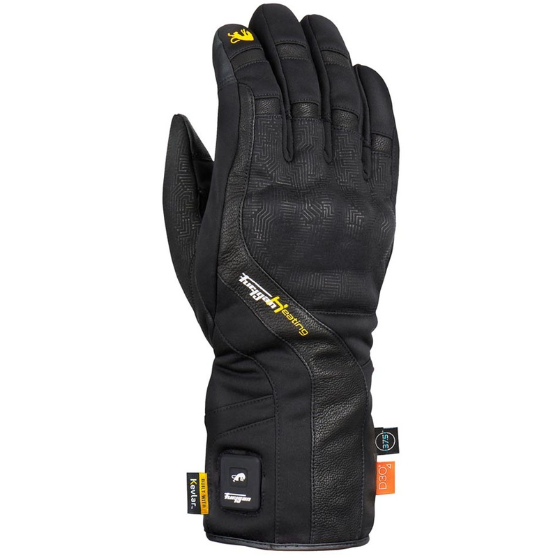 Guantes de moto Furygan Heat X Kevlar® negros