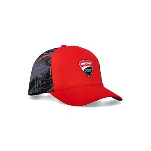 Gorra de béisbol Ducati roja