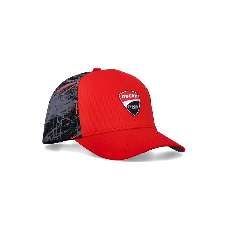 Gorra de béisbol Ducati roja
