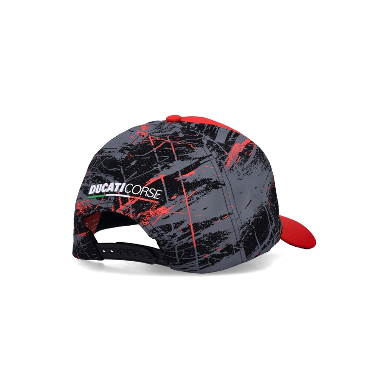 Gorra de béisbol Ducati roja