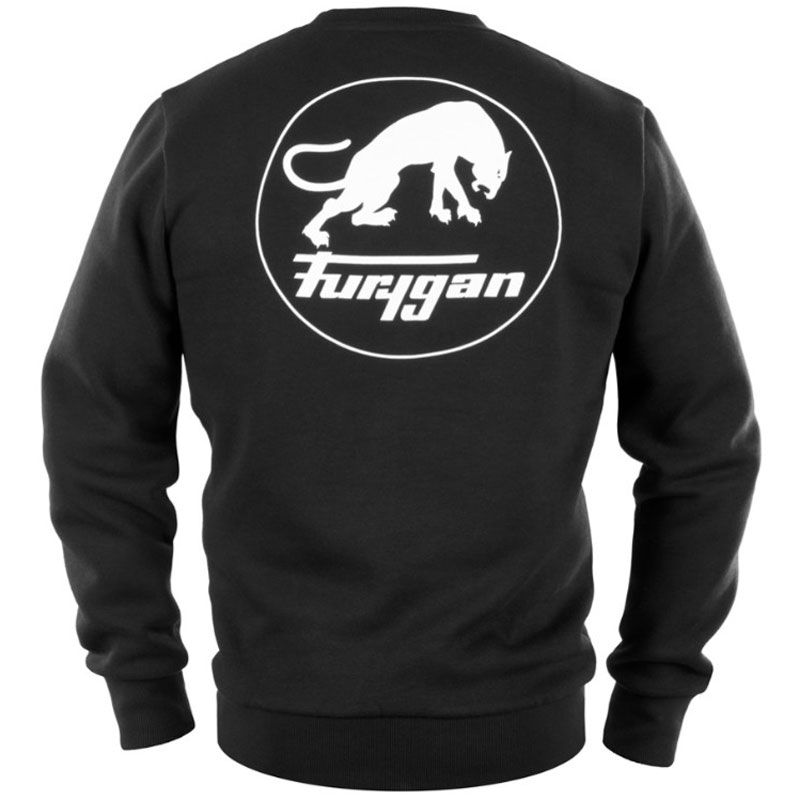 Sudadera Furygan Corpo negra y blanca