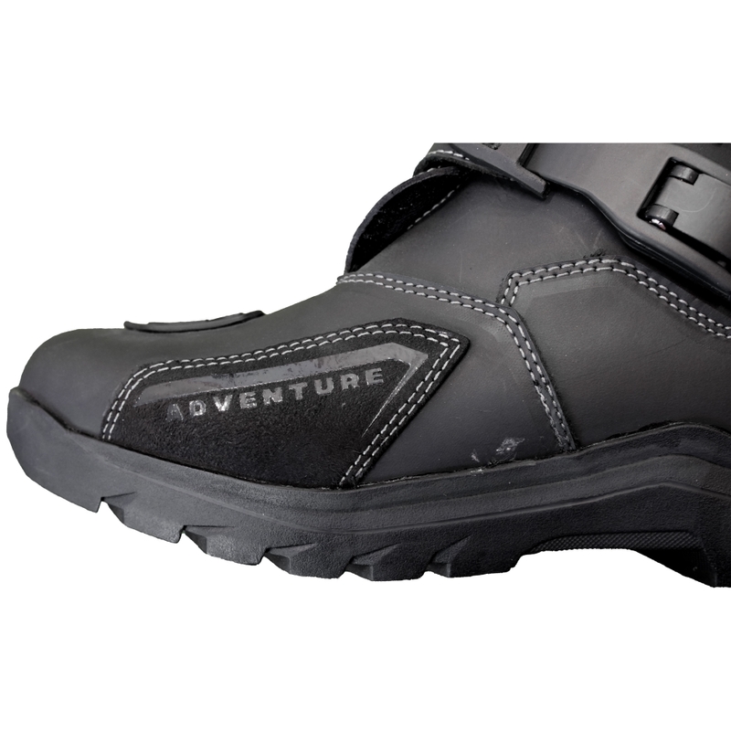 Botas de moto Street Racer Adventure Low WP negro - II. calidad