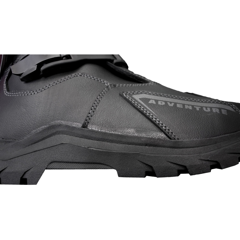 Botas de moto Street Racer Adventure WP negras - II. calidad