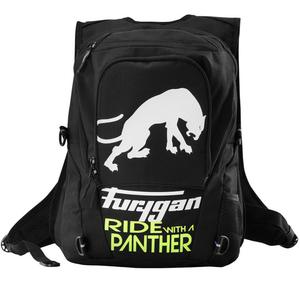Mochila Furygan Thunder Evo 2 negra-amarilla fluo