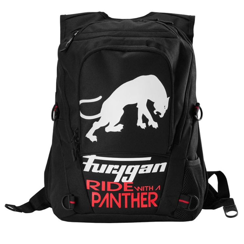 Mochila Furygan Thunder Evo 2 negra y roja