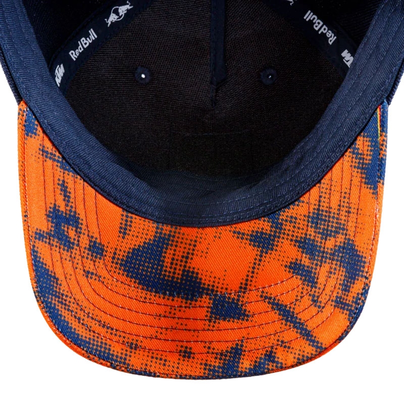 Gorra KTM Grid para niños azul-naranja