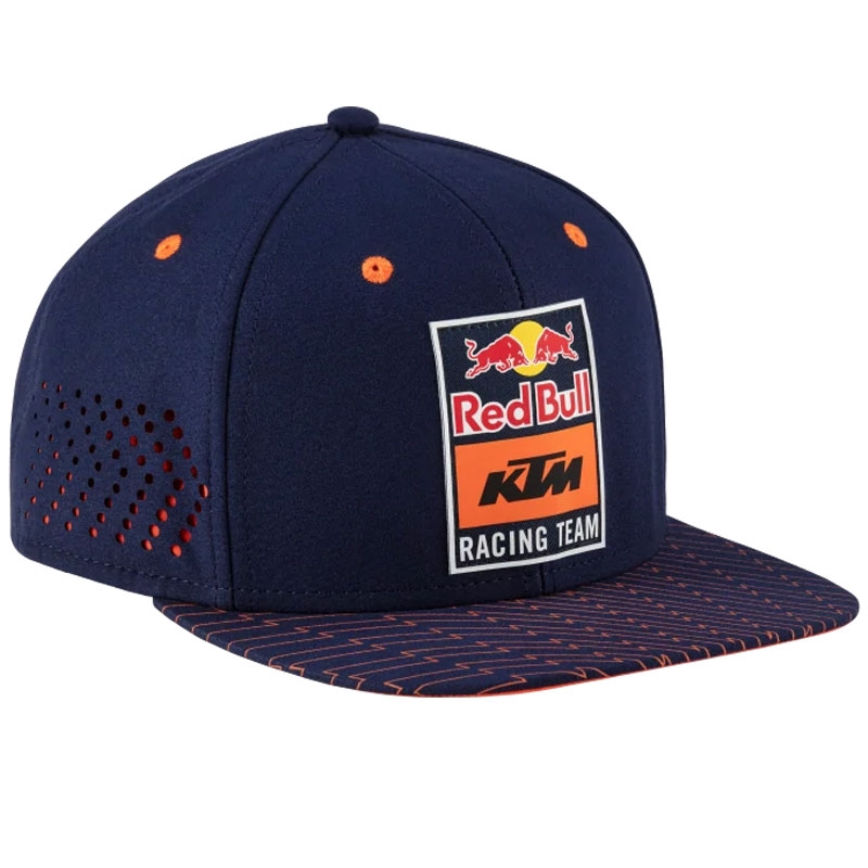 Gorra plana KTM Red Bull Racing Grid azul-naranja