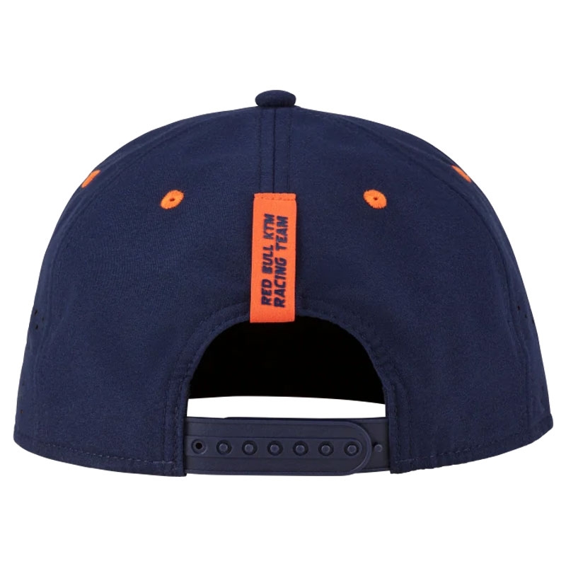 Gorra plana KTM Red Bull Racing Grid azul-naranja