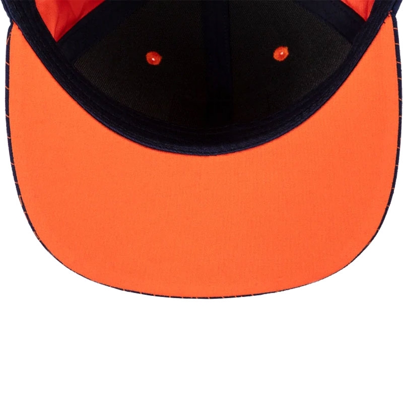 Gorra plana KTM Red Bull Racing Grid azul-naranja