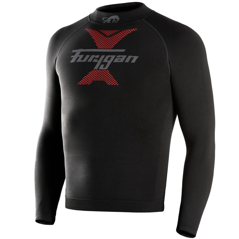 Camiseta térmica negra Furygan Active LS Thermo 37.5®