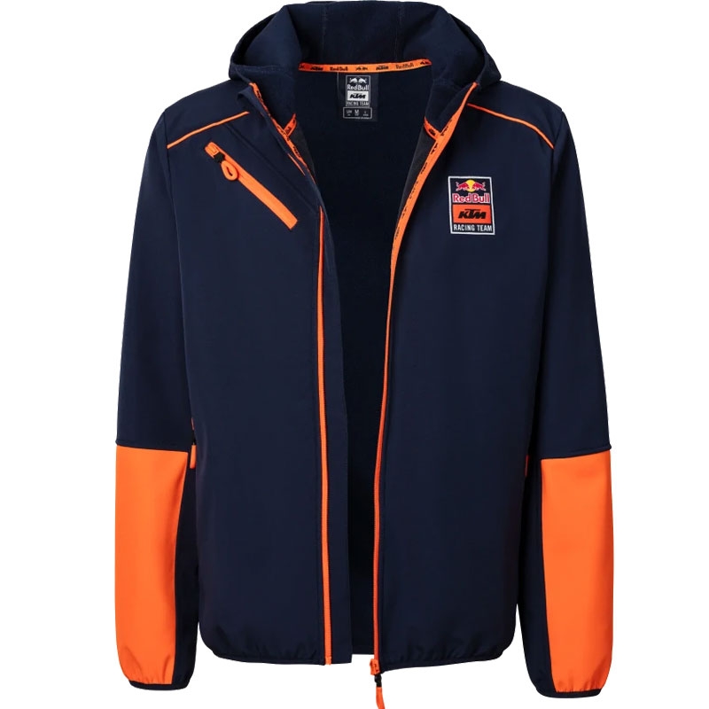 Chaqueta softshell KTM Red Bull Racing Grid azul-naranja