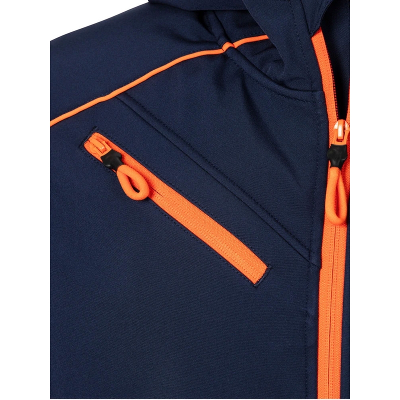 Chaqueta softshell KTM Red Bull Racing Grid azul-naranja