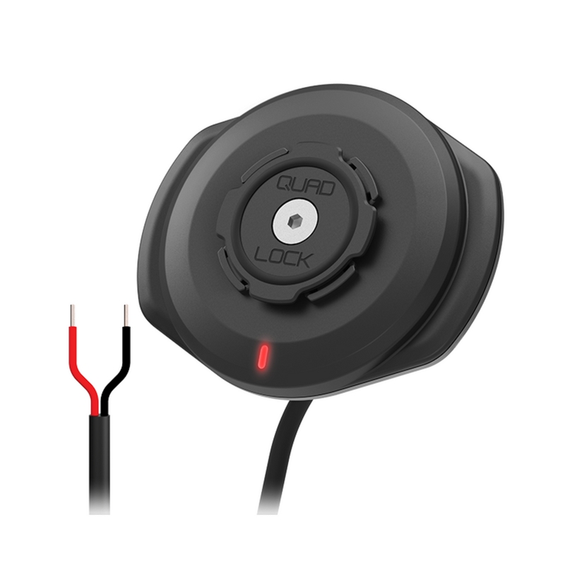 Cargador inalámbrico resistente al agua Quad Lock® - 12 V-24 V - V2