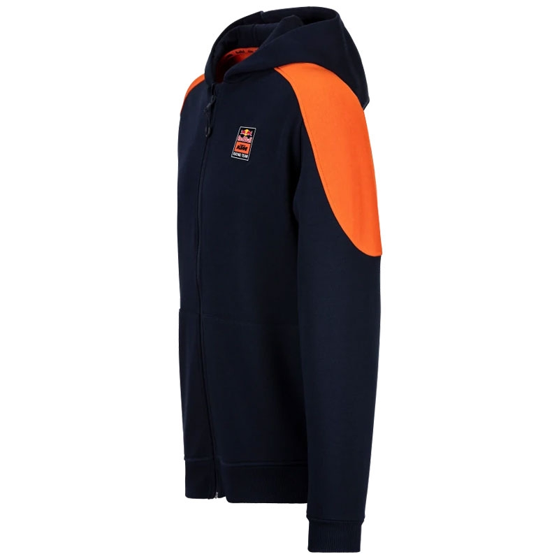 Sudadera con cremallera KTM Red Bull Racing Grid azul oscuro