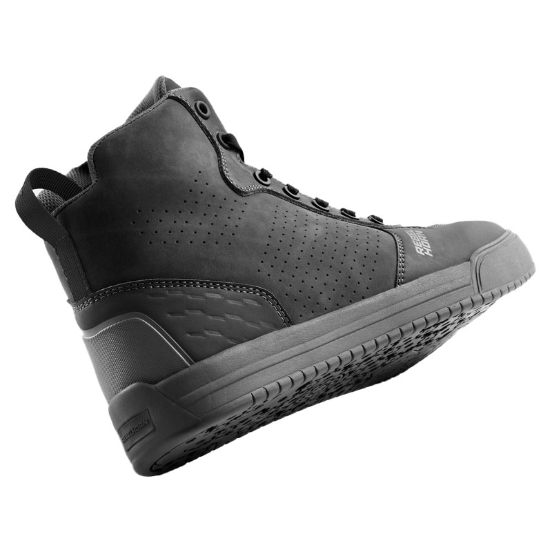 Botas de moto de cuero Rebelhorn Spike negras